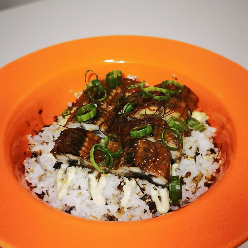 Arroz de anguila